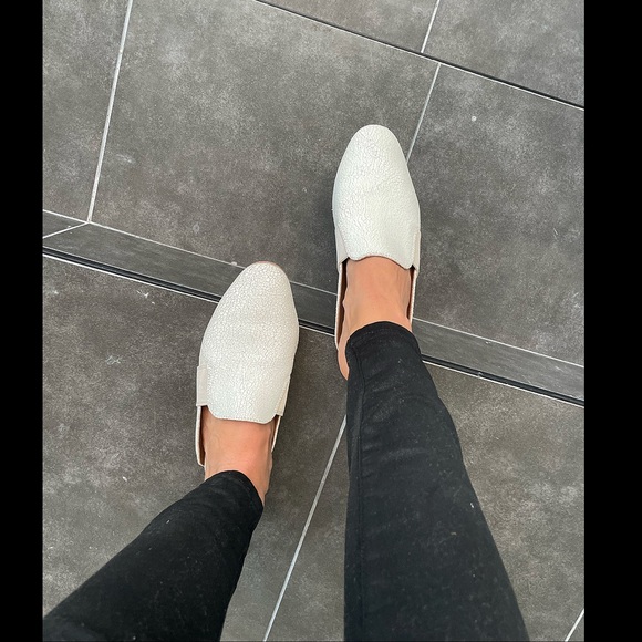 Frye Shoes - FRYE Terri Gore leather Mule white